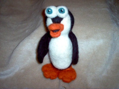 Penguin Blue Eyes